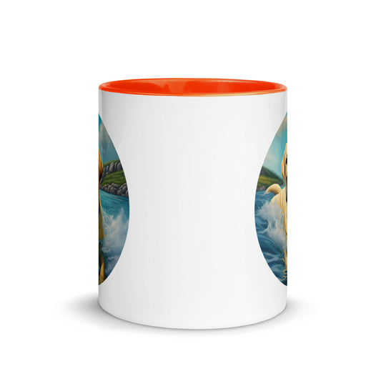 Mug with Color Inside-Labrador Retriever V20