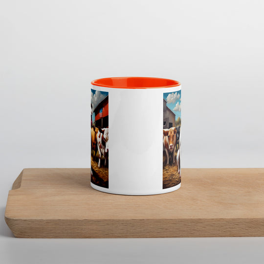 American Bulldog- Mug with Color Inside v2