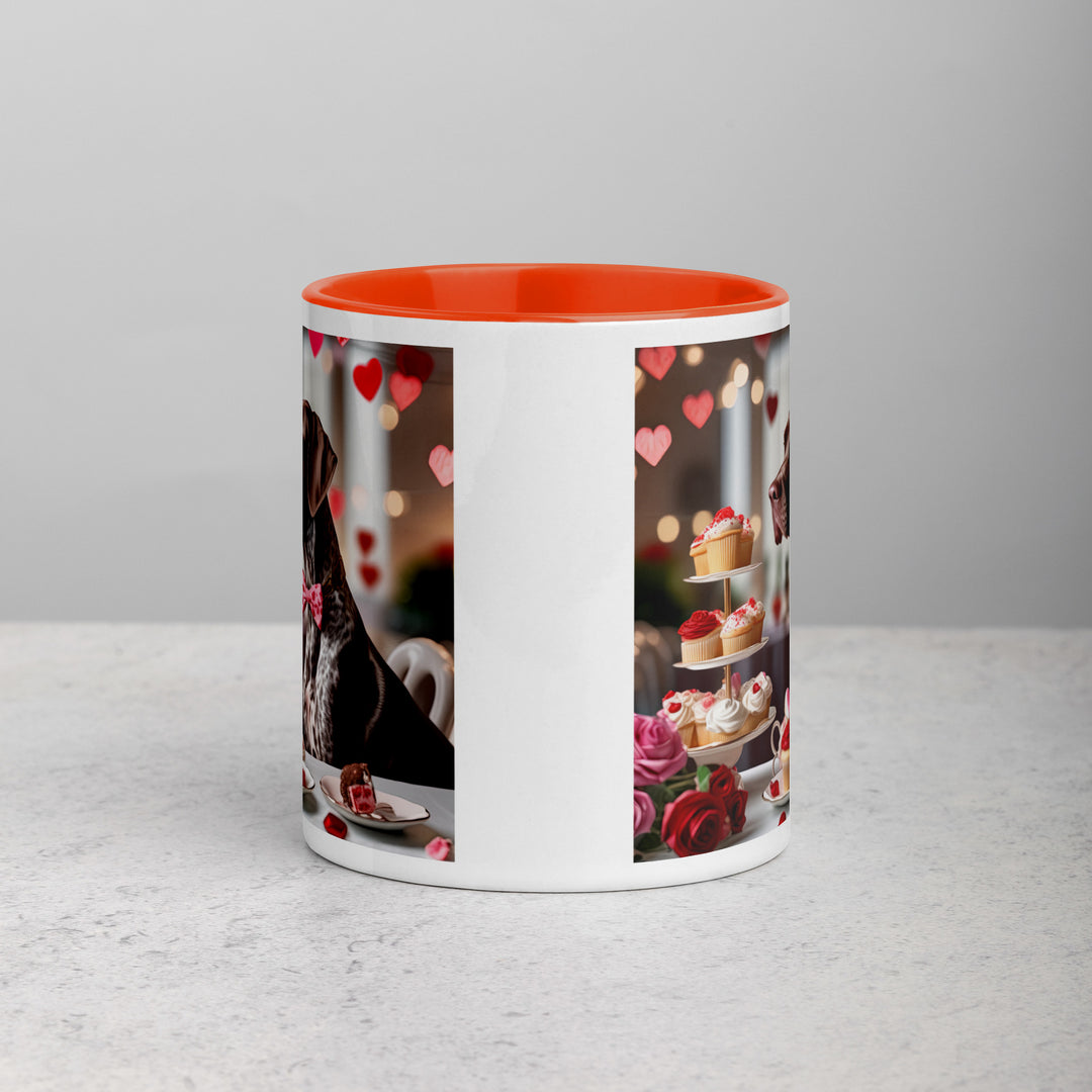 German Shorthaired Pointer Romantic- Mug with Color Inside