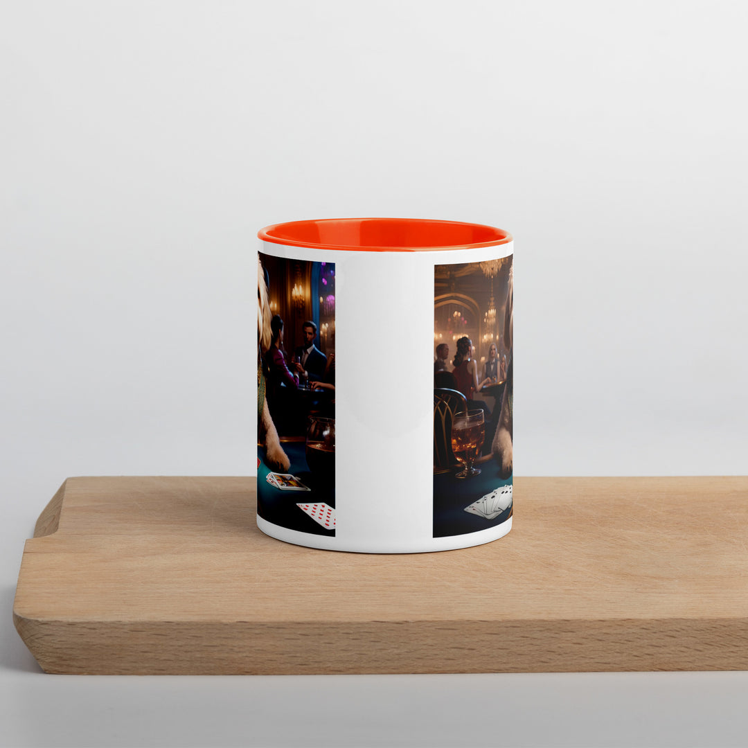 Goldendoodle- Mug with Color Inside v18