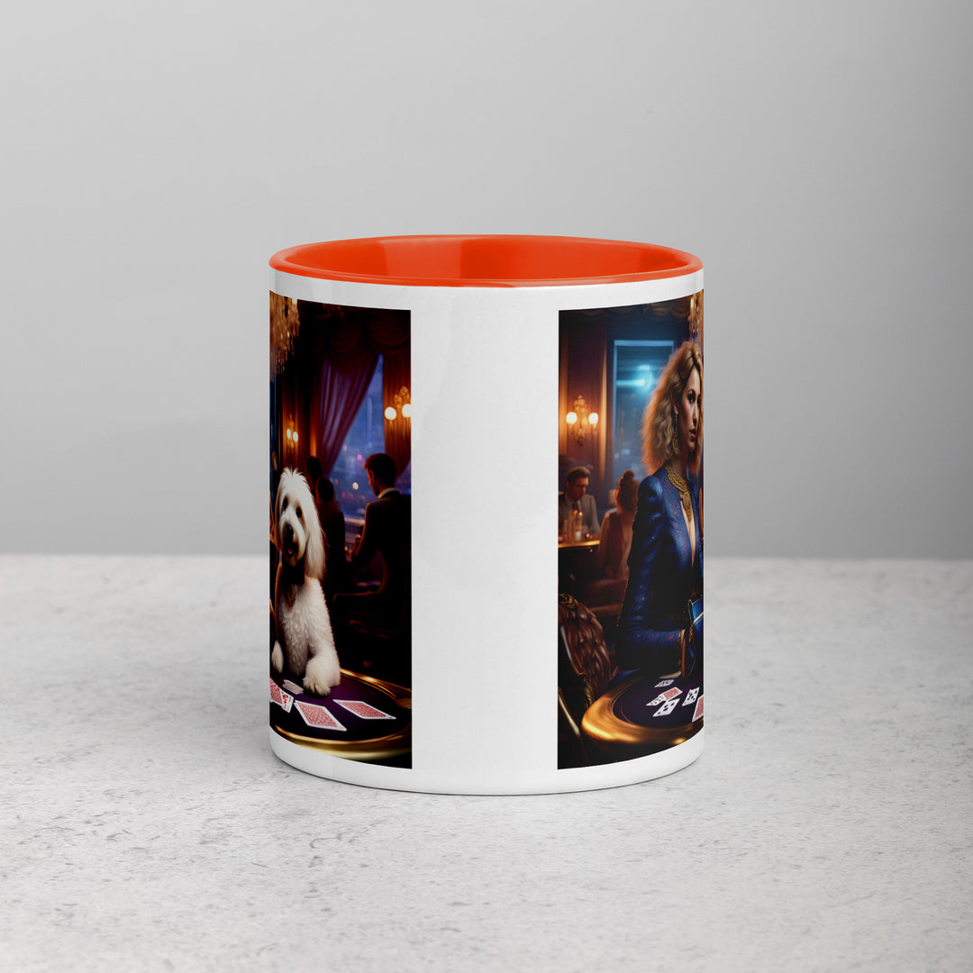 Goldendoodle- Mug with Color Inside v22