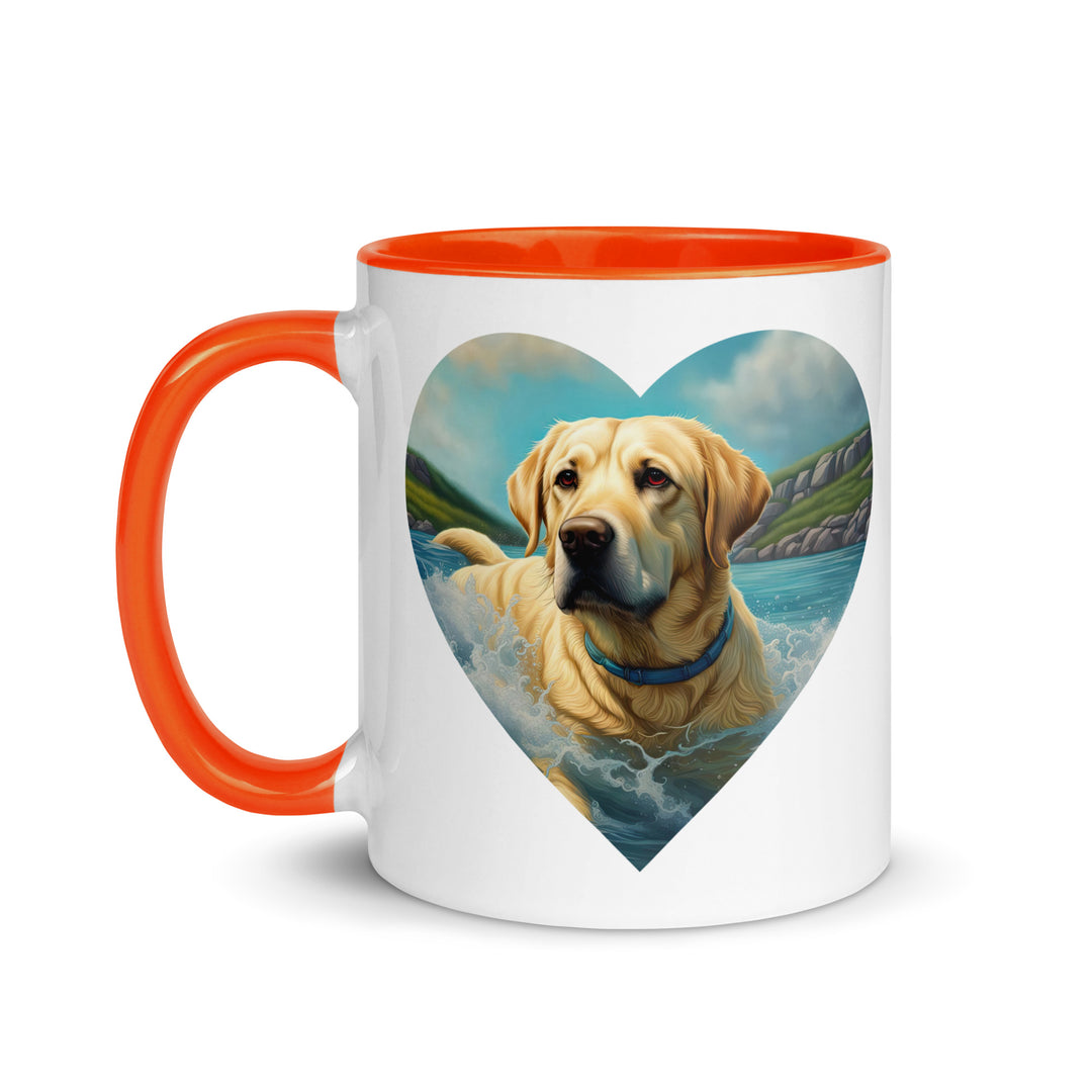 Mug with Color Inside-Labrador Retriever V21