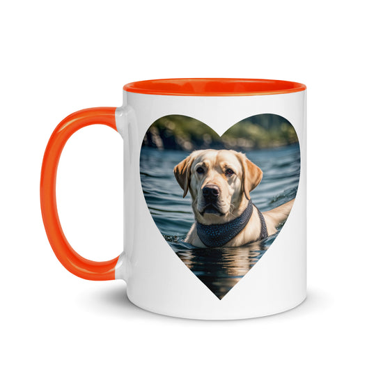 Mug with Color Inside-Labrador Retriever Labrador Retriever V22