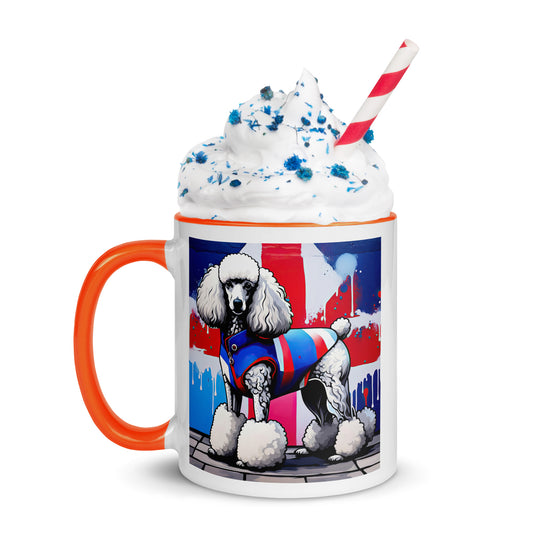 Poodle- Mug with Color Inside v2