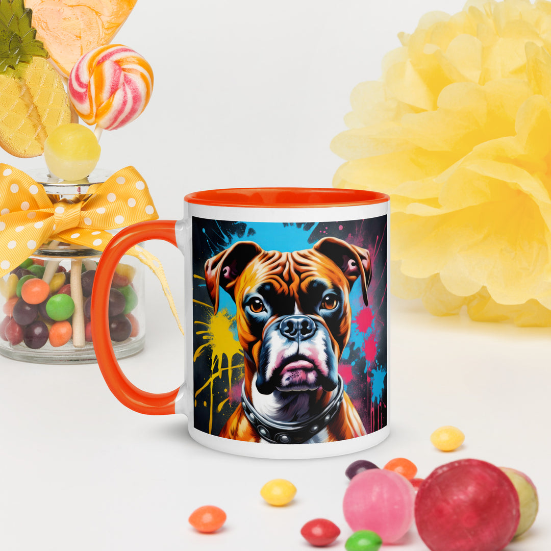 Boxer- Mug with Color Inside