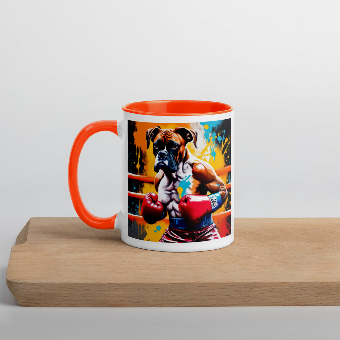 Boxer- Mug with Color Inside v4