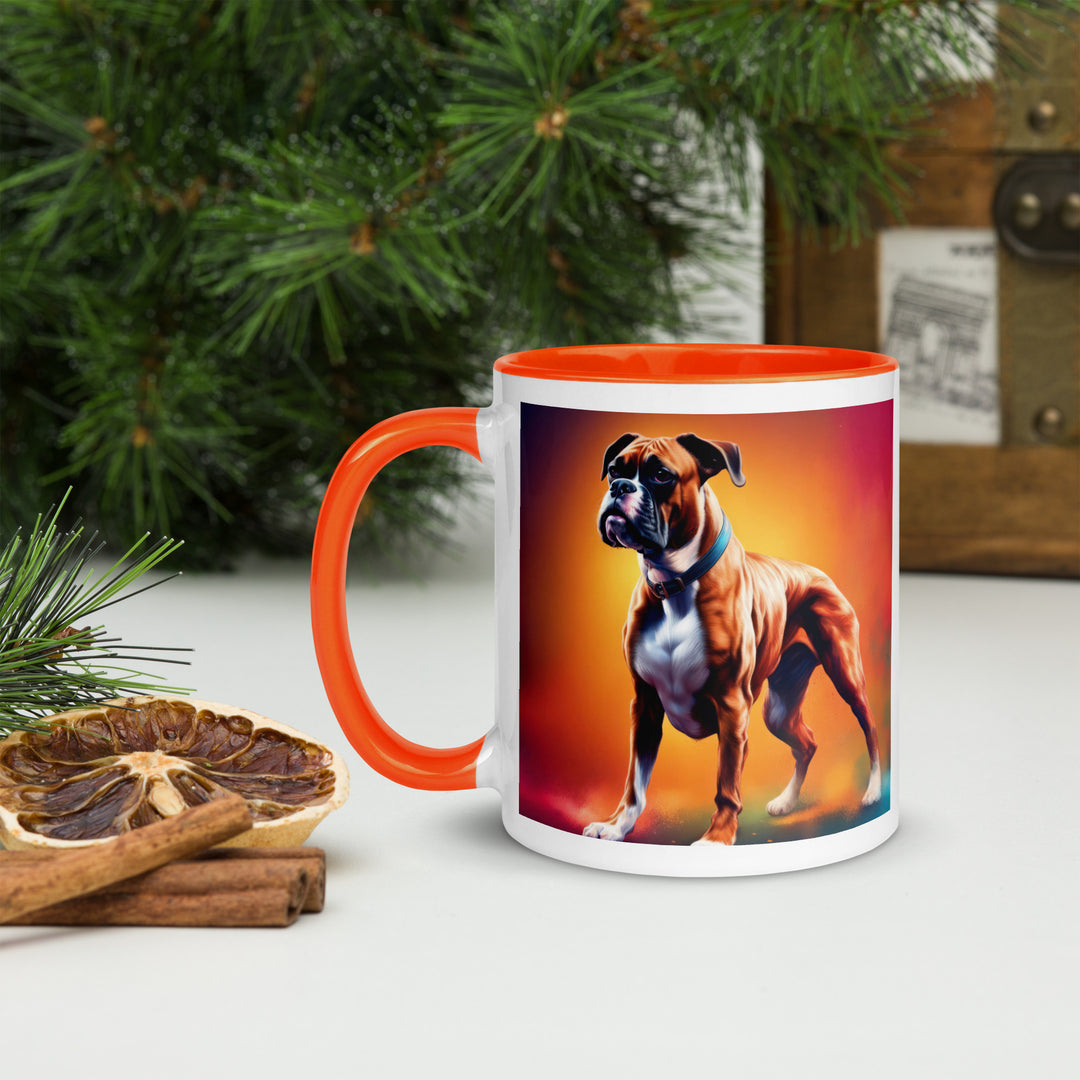 Boxer- Mug with Color Inside v5