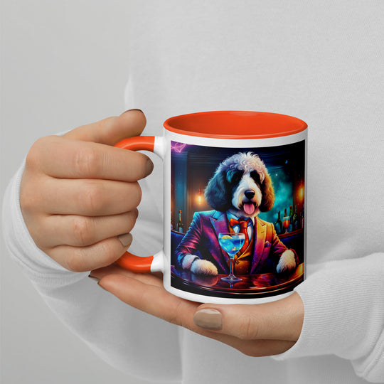 Bernedoodle General- Mug with Color Inside v3