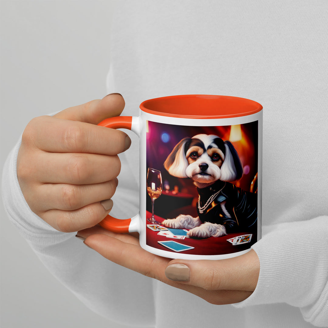 Cavachon- Mug with Color Inside v5