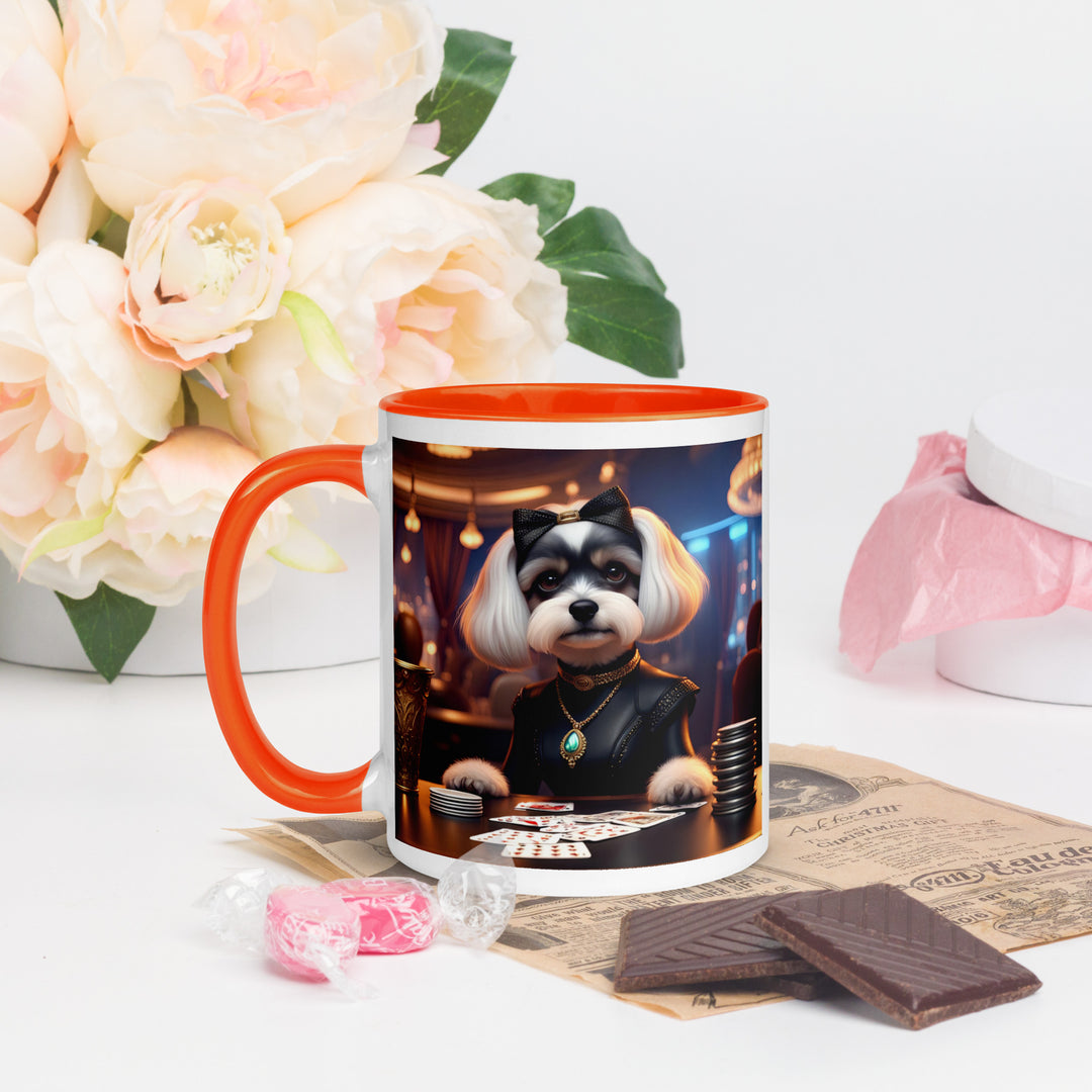 Cavachon- Mug with Color Inside v10