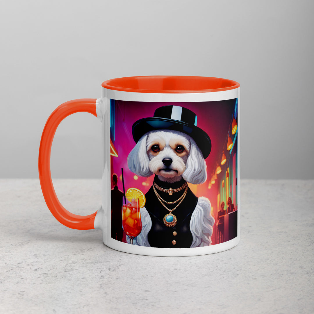 Cavachon- Mug with Color Inside v12