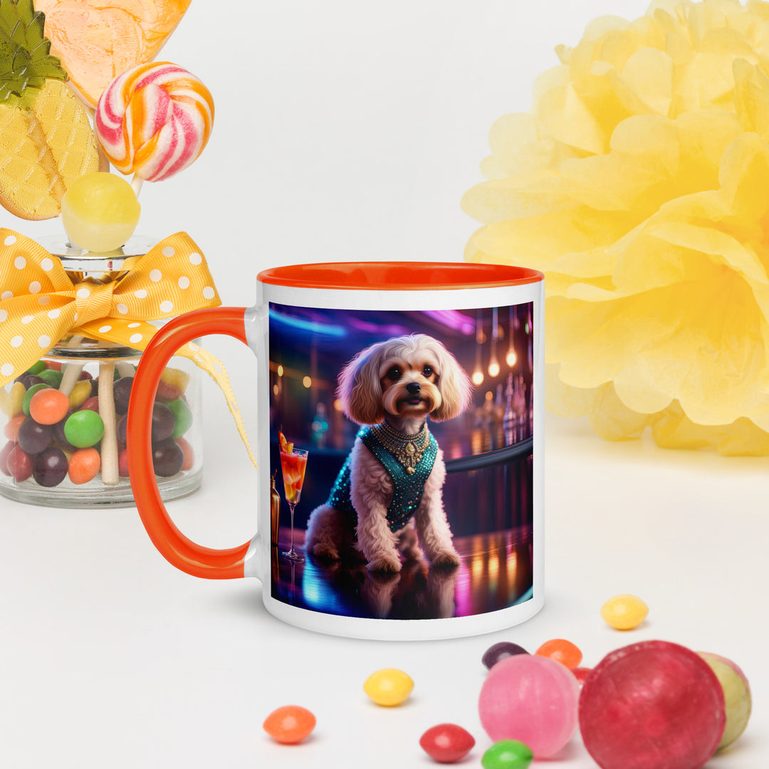 Cavapoo General- Mug with Color Inside v2