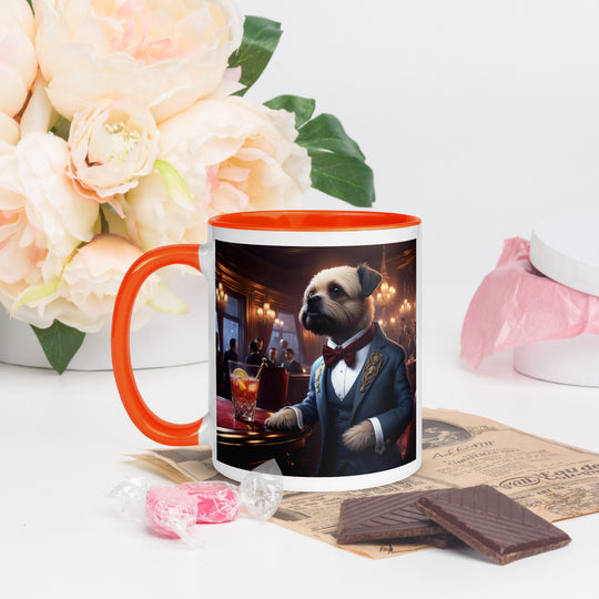 Cavapoo General- Mug with Color Inside v6