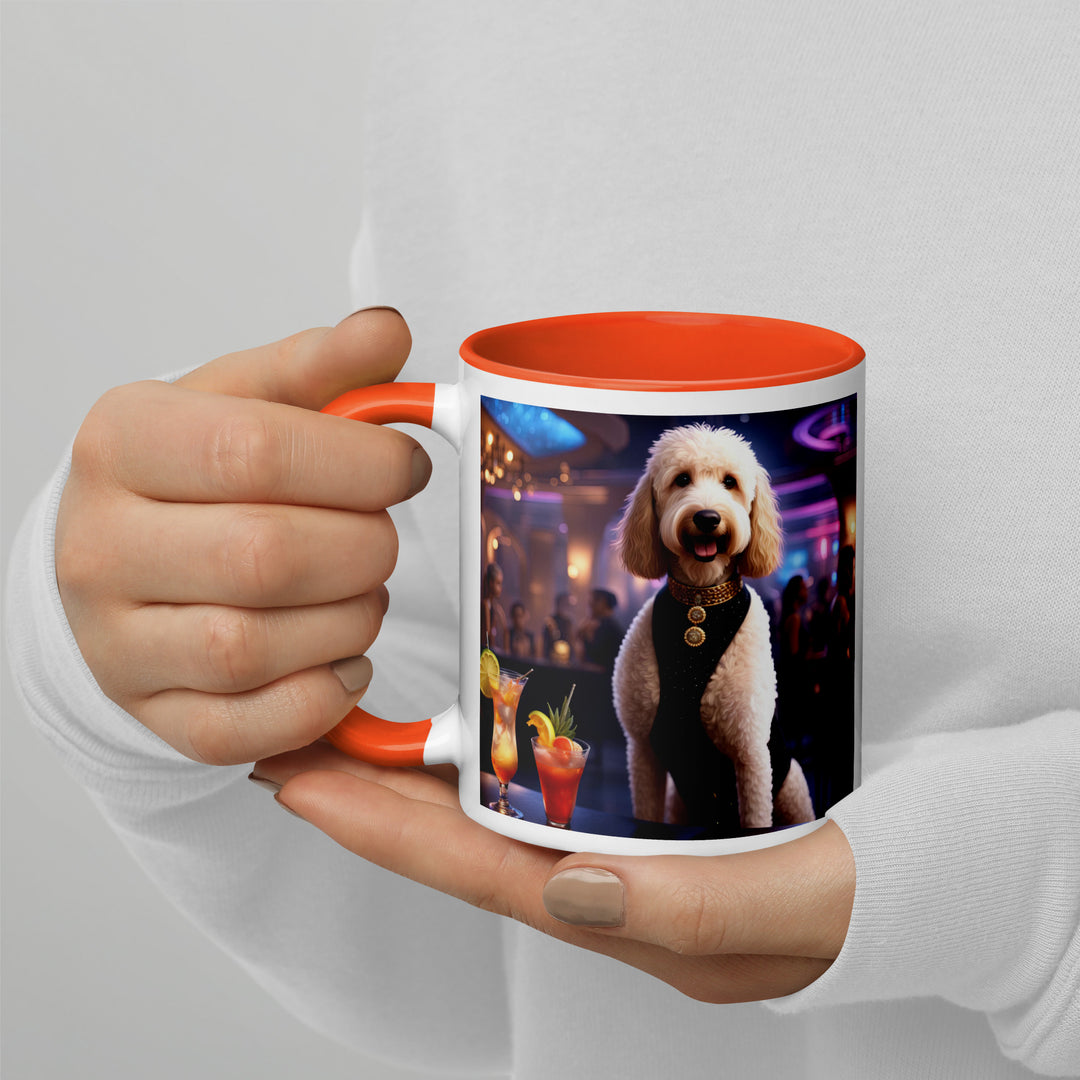 Goldendoodle- Mug with Color Inside v14