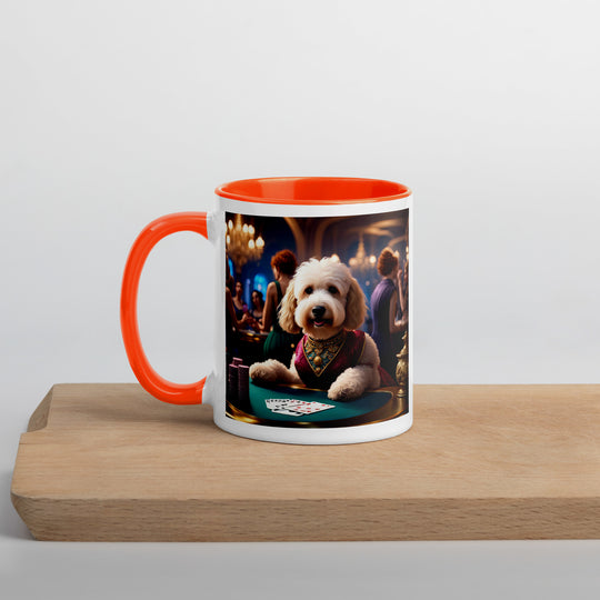 Goldendoodle- Mug with Color Inside v20