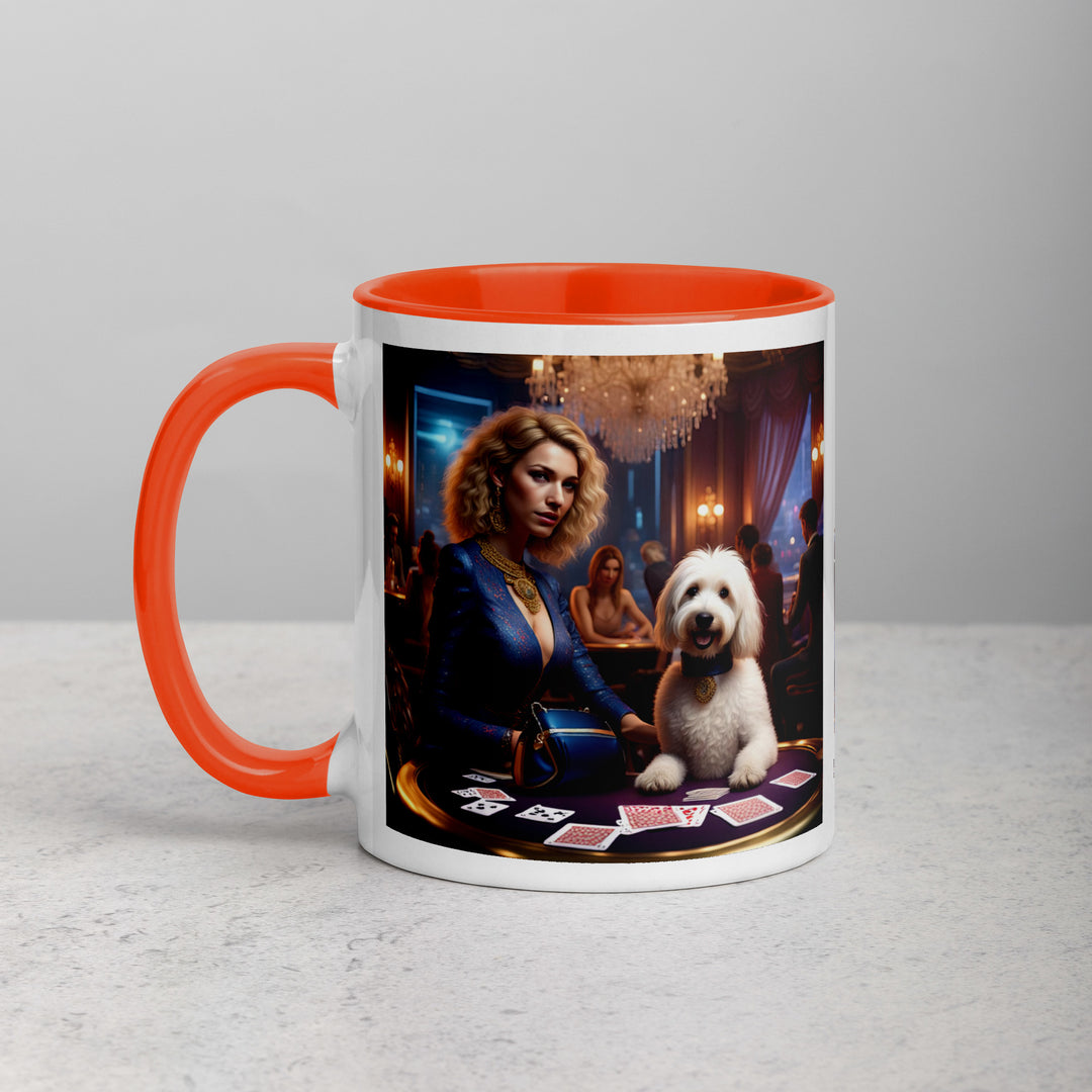 Goldendoodle- Mug with Color Inside v22