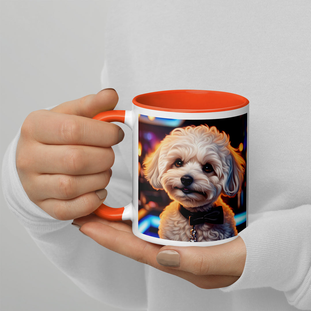 Maltipoo General- Mug with Color Inside v14