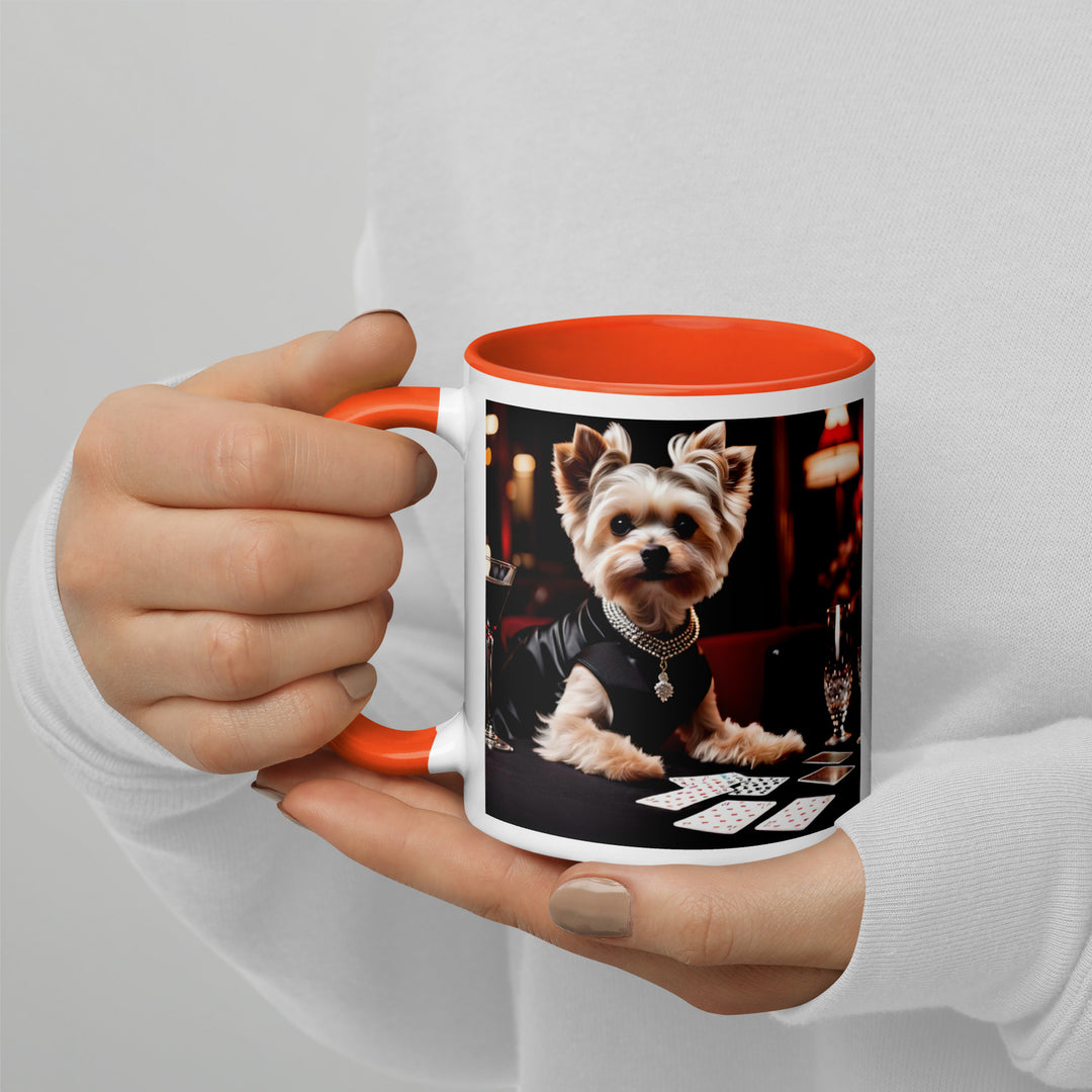 Morkie General- Mug with Color Inside v4