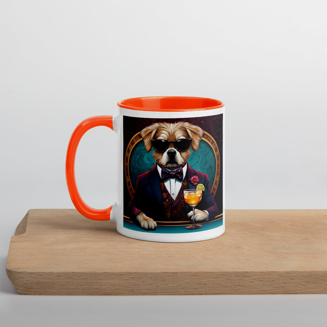 Pekapoo General- Mug with Color Inside v2