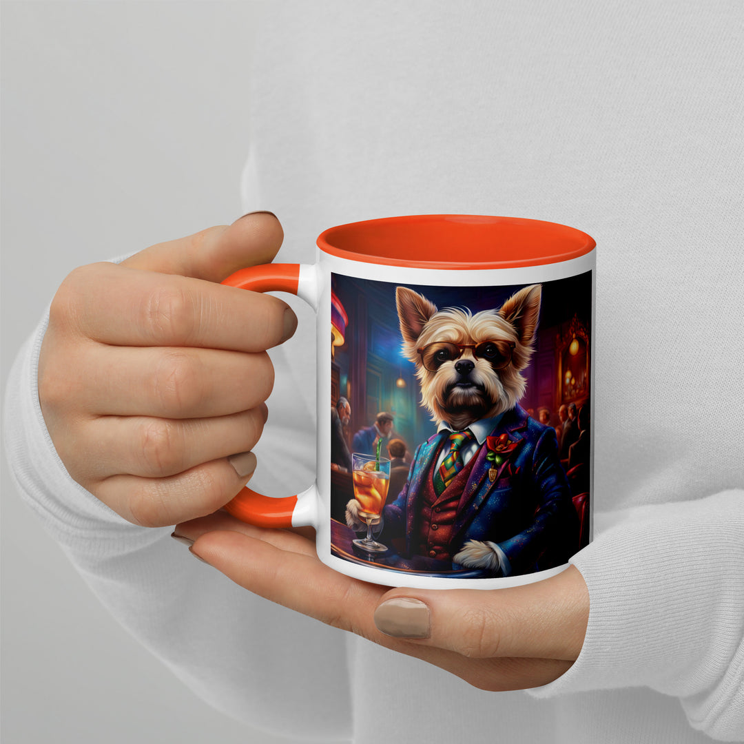 Pekapoo General- Mug with Color Inside v4