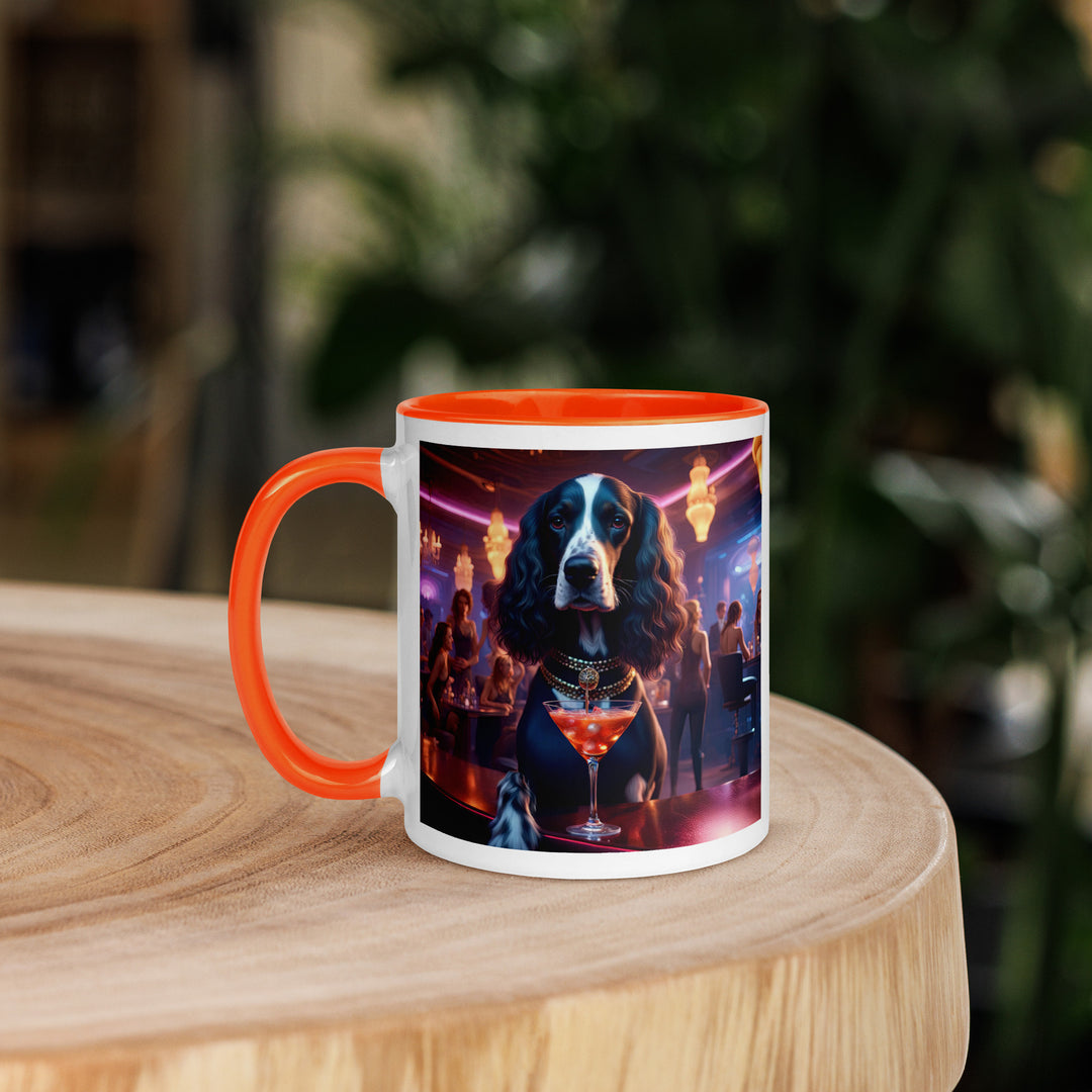 Sprocker Spaniel General- Mug with Color Inside v14