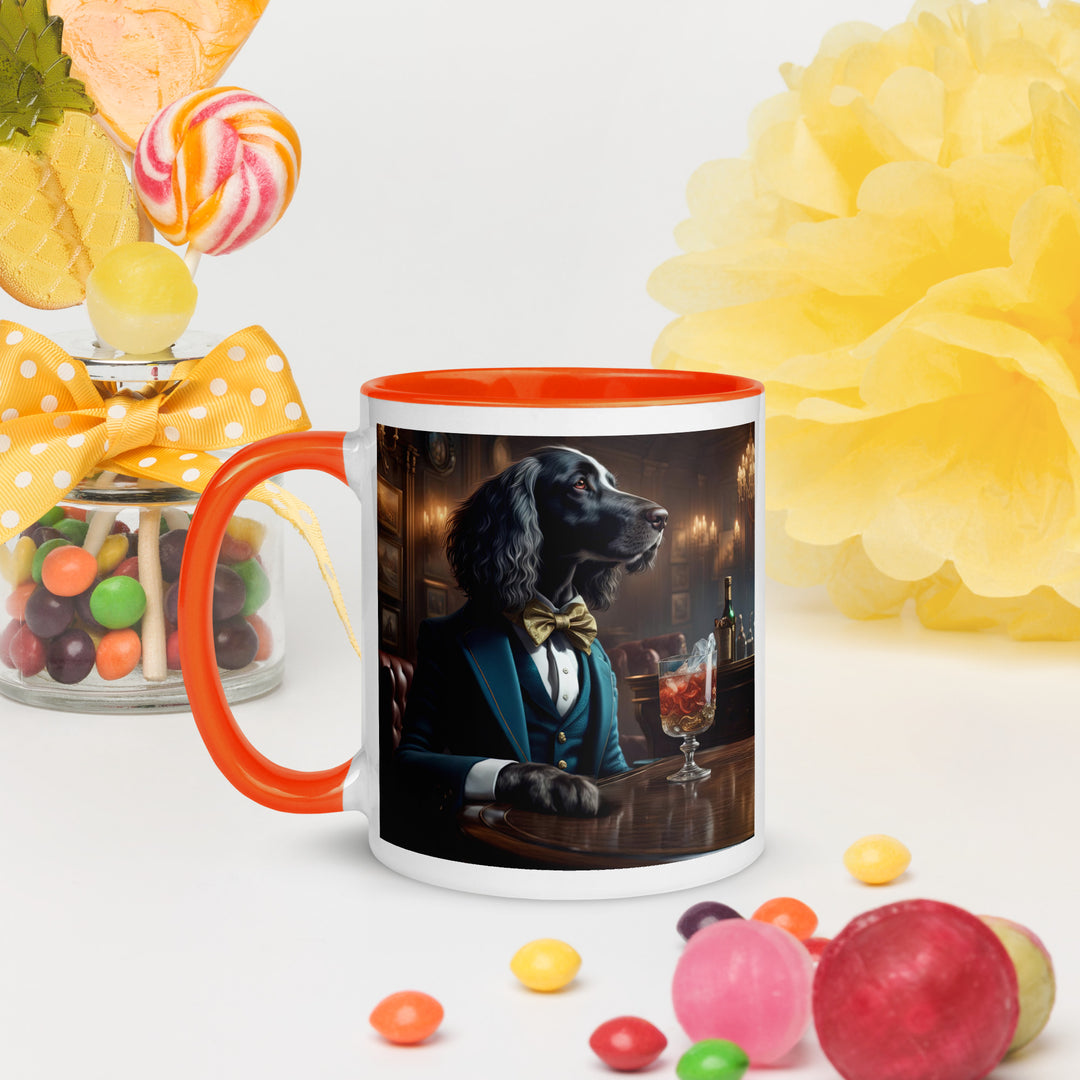 Sprocker Spaniel General- Mug with Color Inside v16