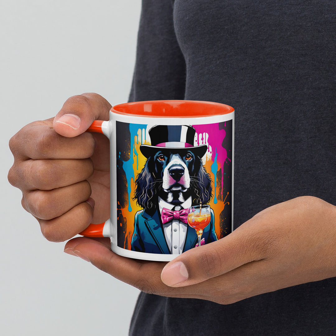 Sprocker Spaniel General- Mug with Color Inside v2