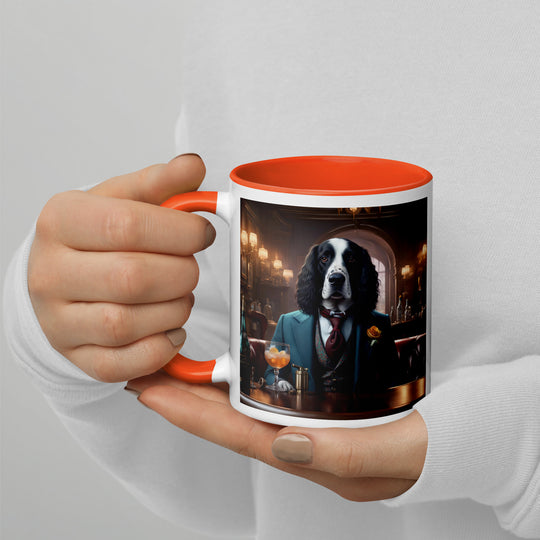 Sprocker Spaniel General- Mug with Color Inside v12