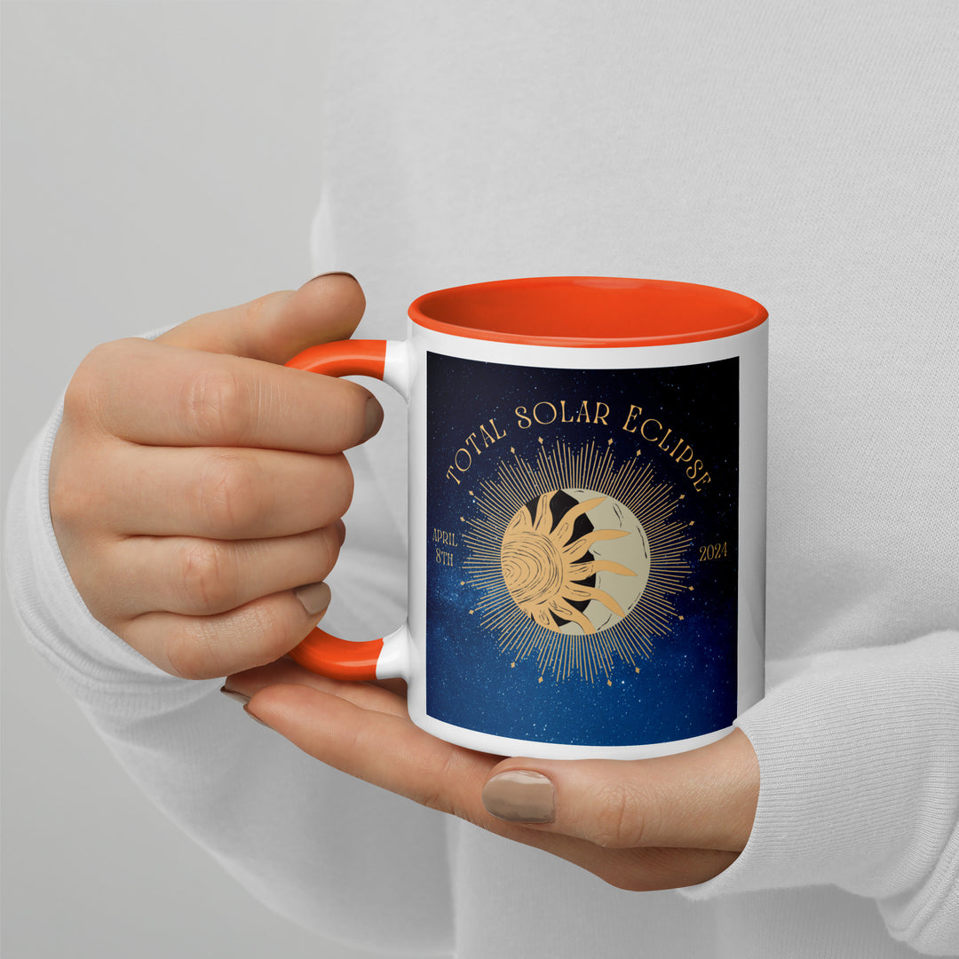 Beagle Eclipse- Mug with Color Inside v2