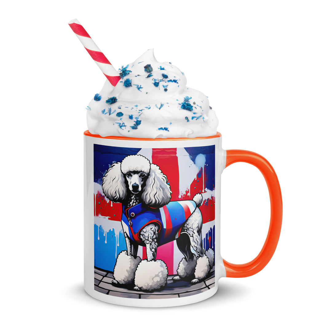 Poodle- Mug with Color Inside v2