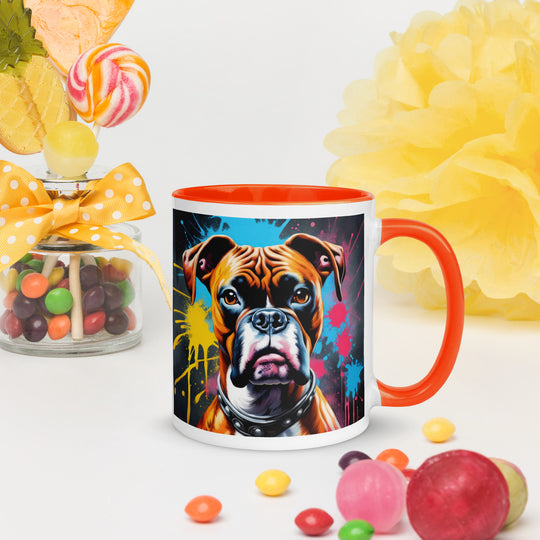 Boxer- Mug with Color Inside