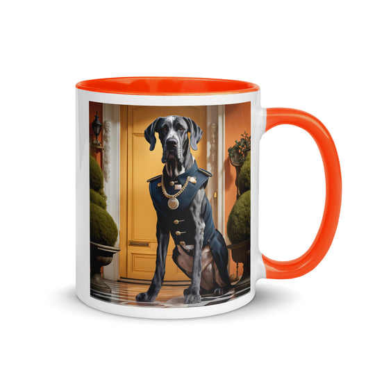 Great Dane- Mug with Color Inside v3