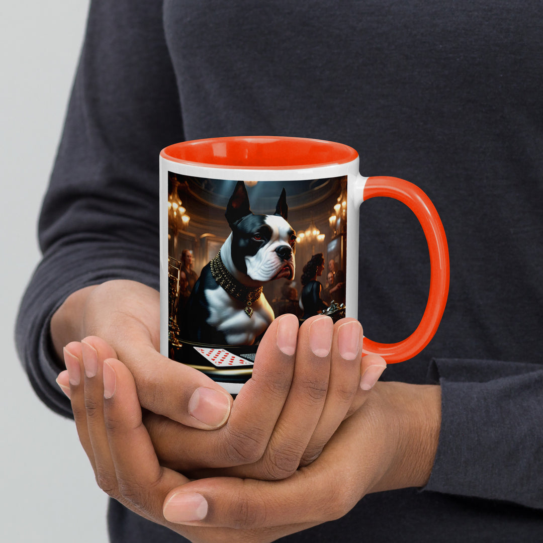 Catahoula Bulldog General- Mug with Color Inside v4