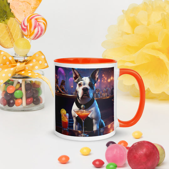 Catahoula Bulldog General- Mug with Color Inside v8