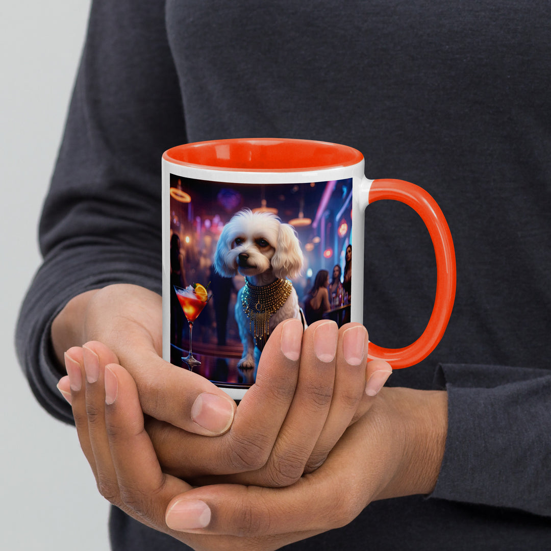 Cavachon- Mug with Color Inside v9