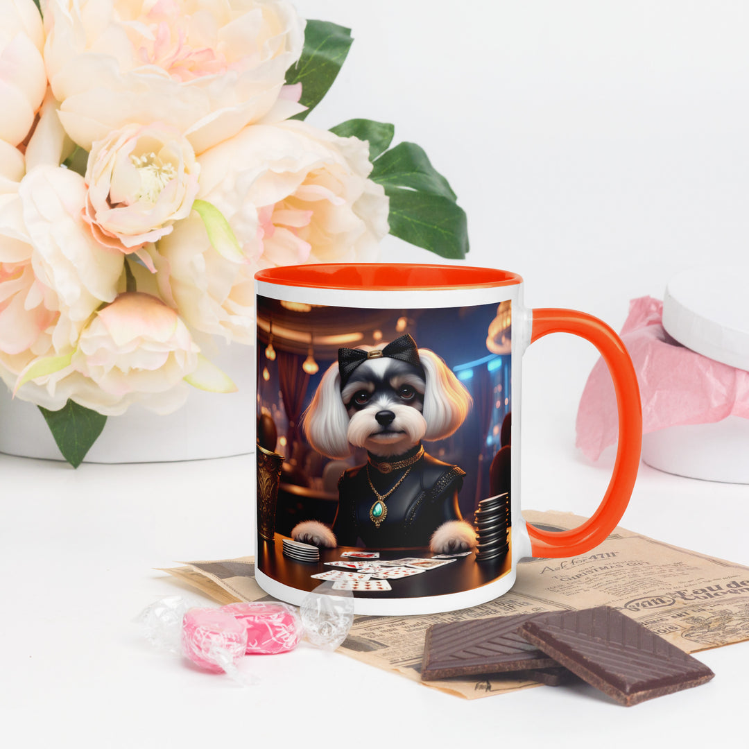 Cavachon- Mug with Color Inside v10