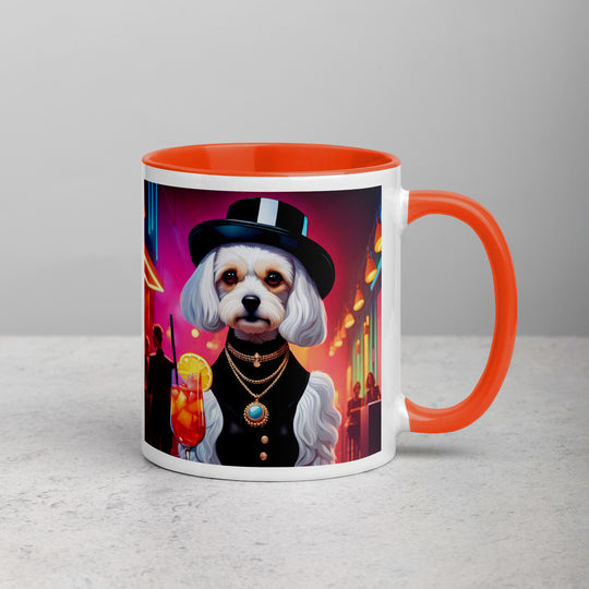 Cavachon- Mug with Color Inside v12