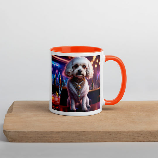 Cavachon- Mug with Color Inside v14