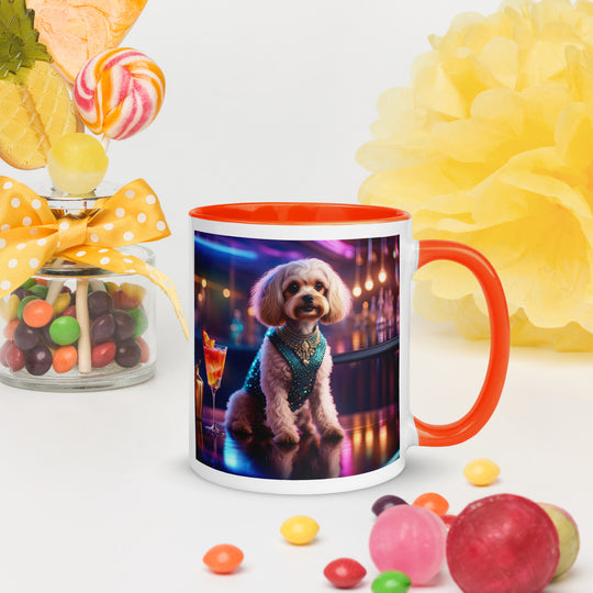 Cavapoo General- Mug with Color Inside v2