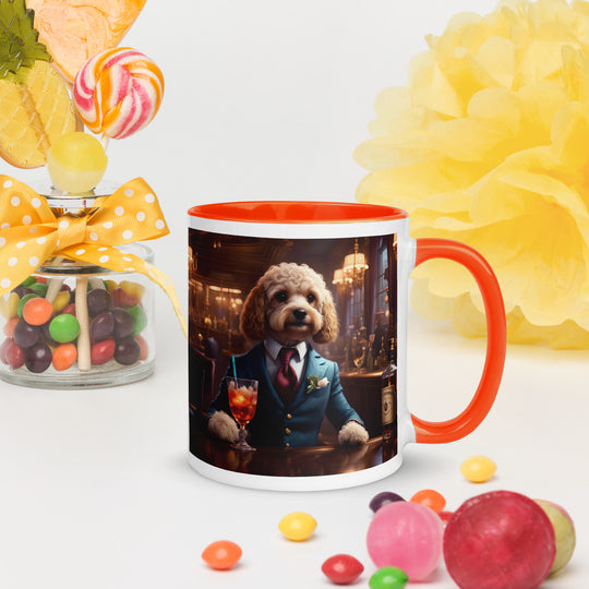 Cavapoo General- Mug with Color Inside v4