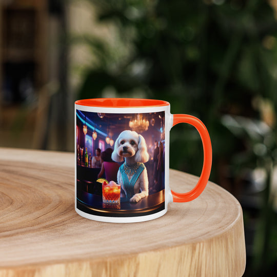 Cavapoo General- Mug with Color Inside v5