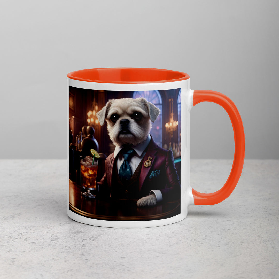 Cavapoo General- Mug with Color Inside v30