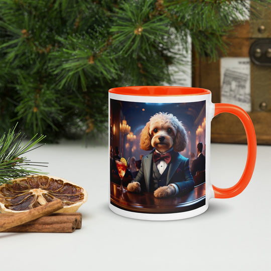 Cavapoo General- Mug with Color Inside v31