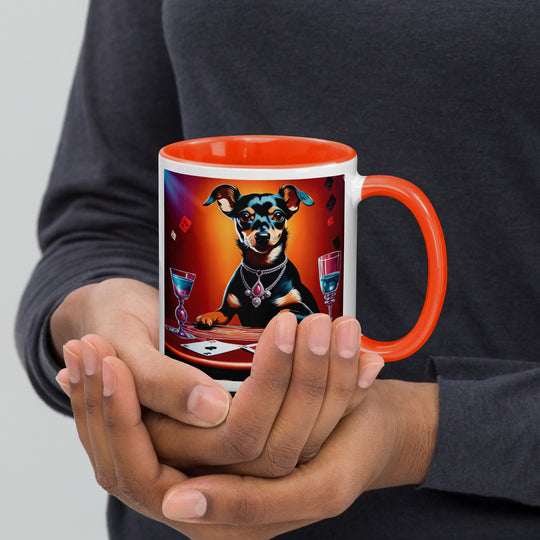 Chiweenie General- Mug with Color Inside v4