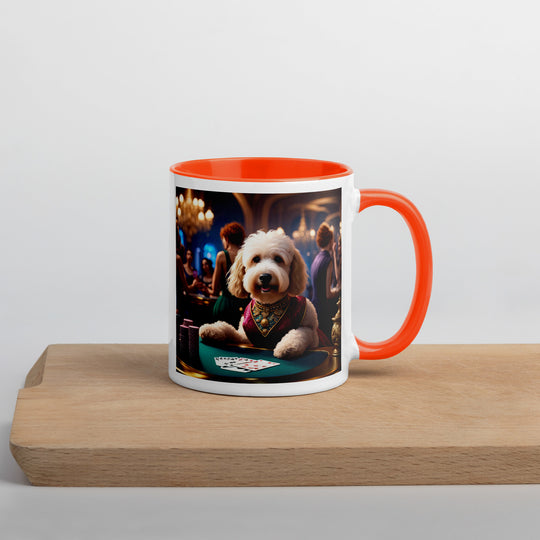 Goldendoodle- Mug with Color Inside v20