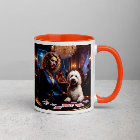 Goldendoodle- Mug with Color Inside v22