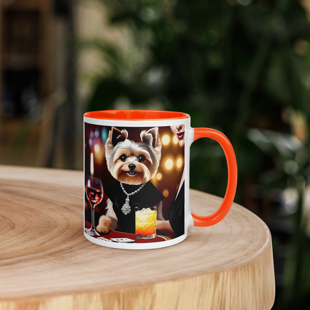 Morkie General- Mug with Color Inside v3