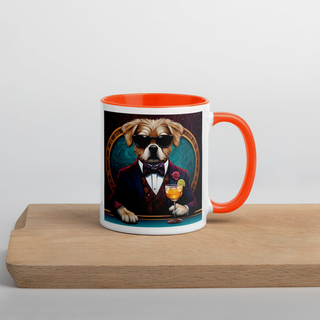 Pekapoo General- Mug with Color Inside v2