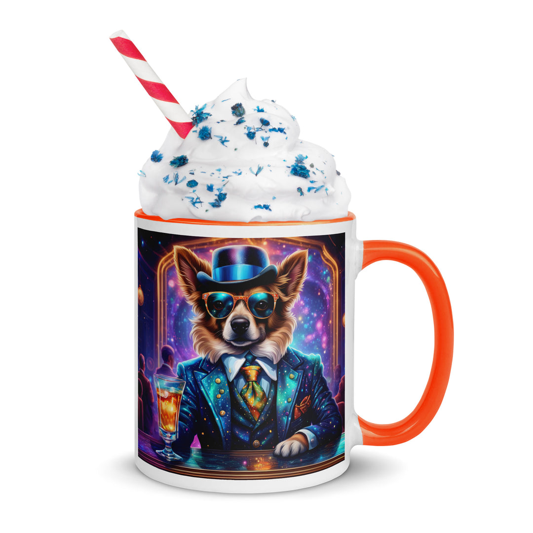 Pekapoo General- Mug with Color Inside v11