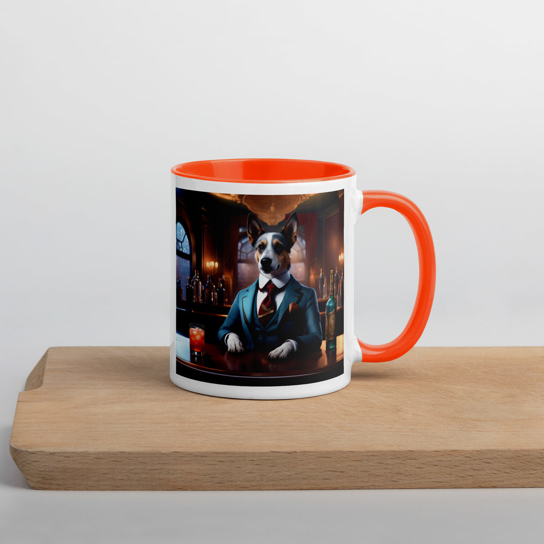 Texas Heeler General- Mug with Color Inside v4